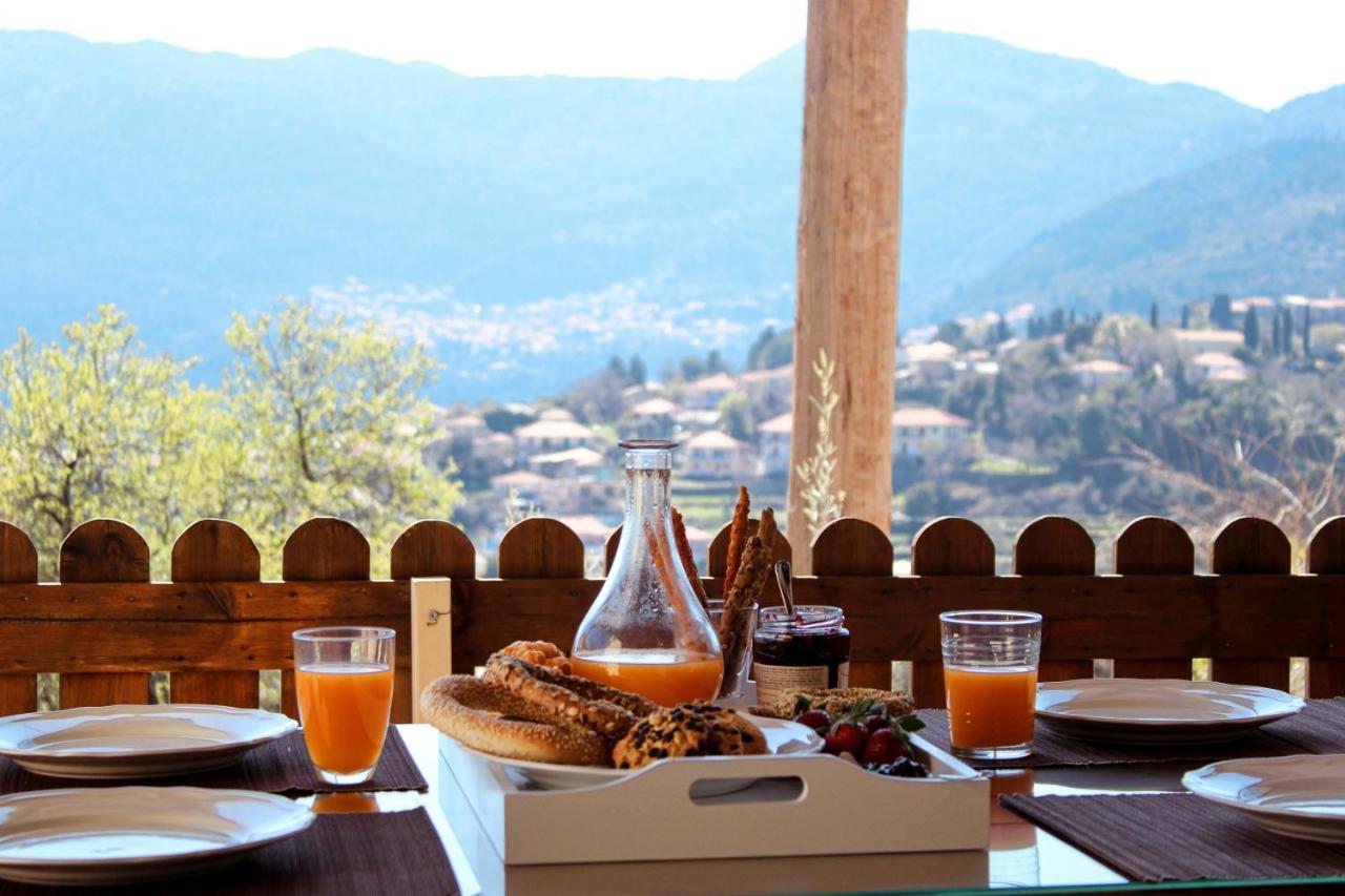 Myrtillo I Luxury Traditional House Spanokhorion Bagian luar foto
